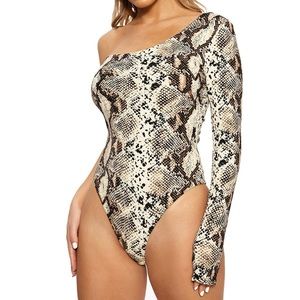 Snake Print Bodysuit